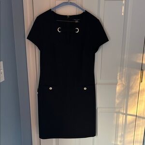 classic black Tommy Hilfiger dress. Perfect for work or night out .